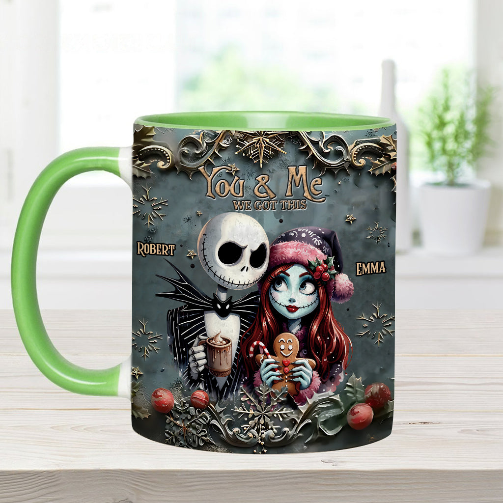 Nightmare Couple - Personalized Nightmare Accent Mug