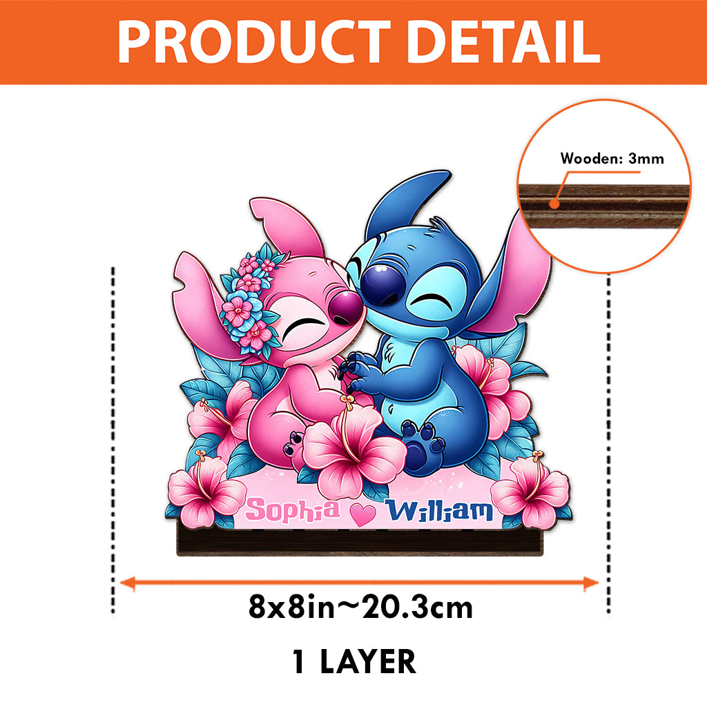 Love Ohana - Personalized Ohana 1 Layered Big Freestanding