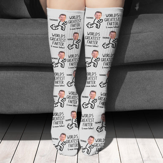 World’s Greatest Farter - Personalized Father Socks