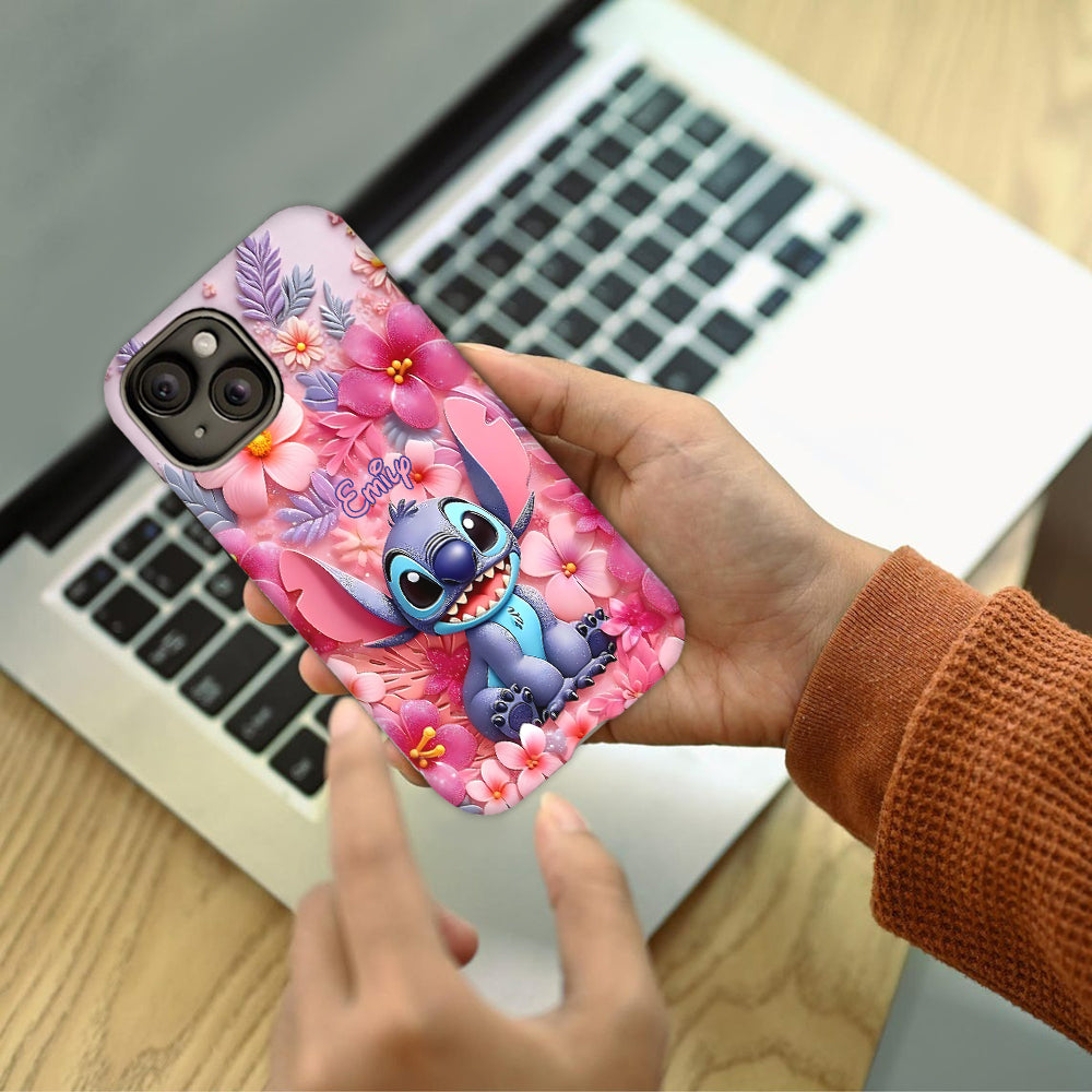 Floral Ohana - Personalized Ohana Full Print Phone Case