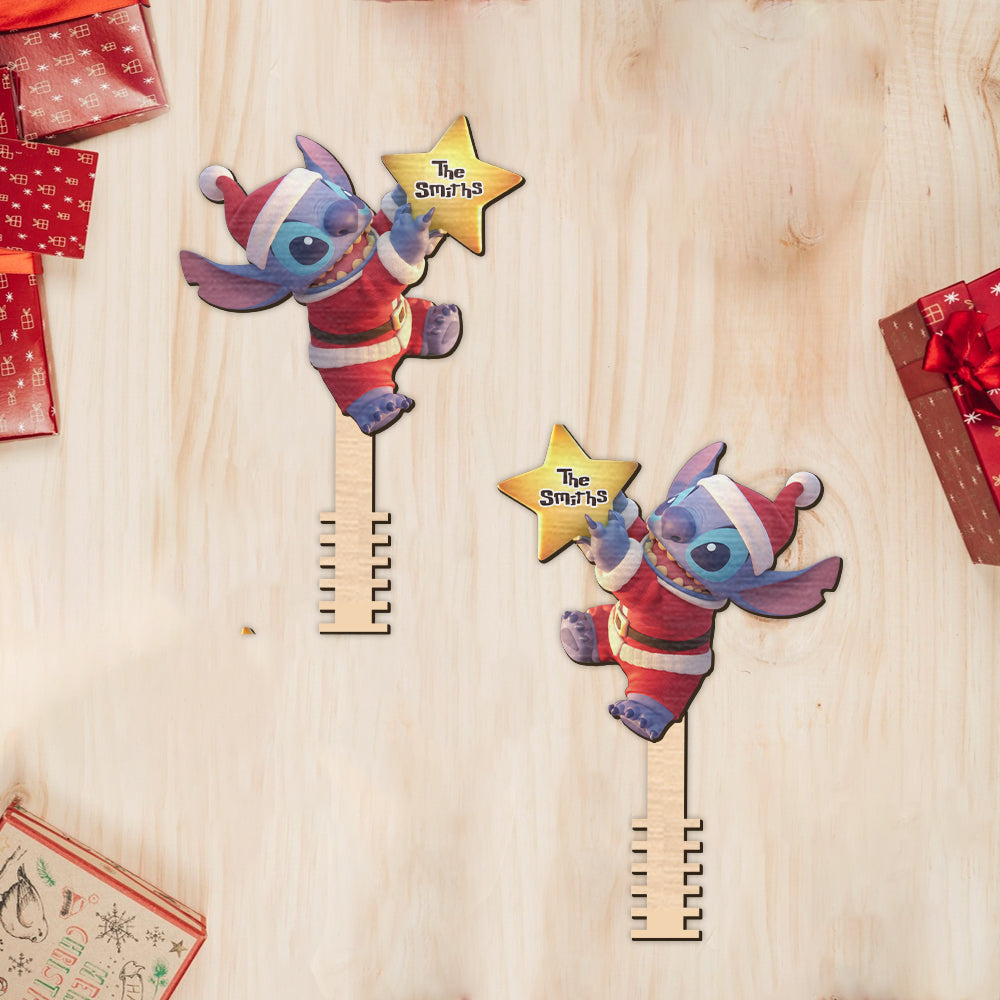 Merry Stitchmas - Personalized Ohana Tree Topper