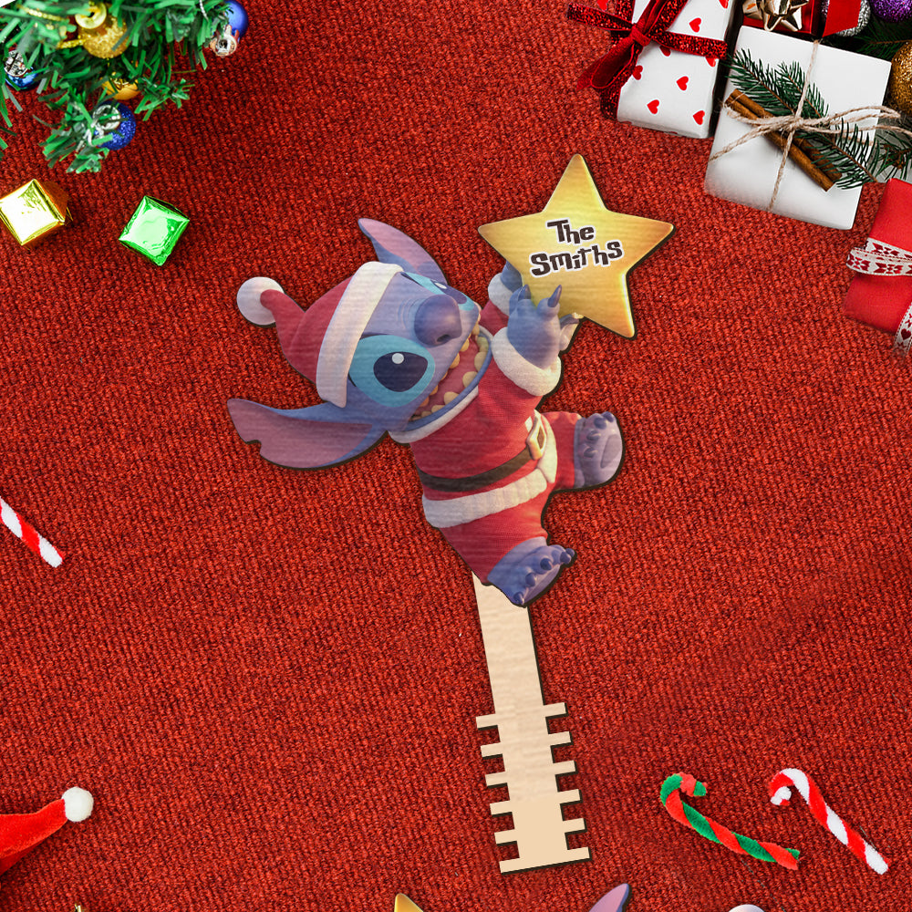 Merry Stitchmas - Personalized Ohana Tree Topper