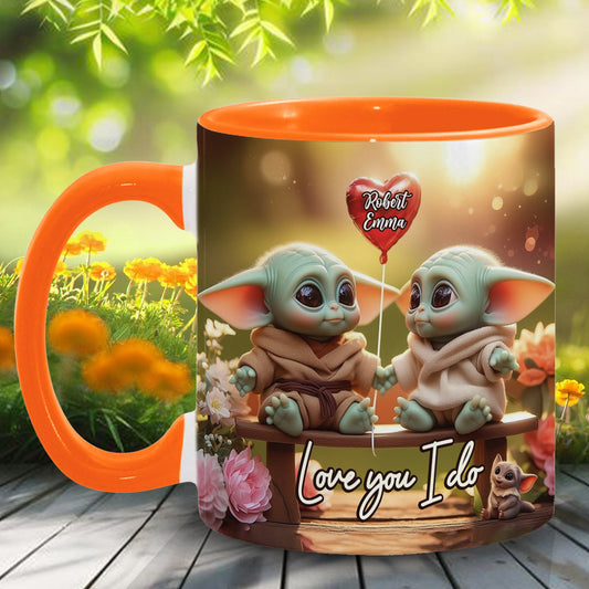 You & Me We Got This - Personalized The Force Accent Mug