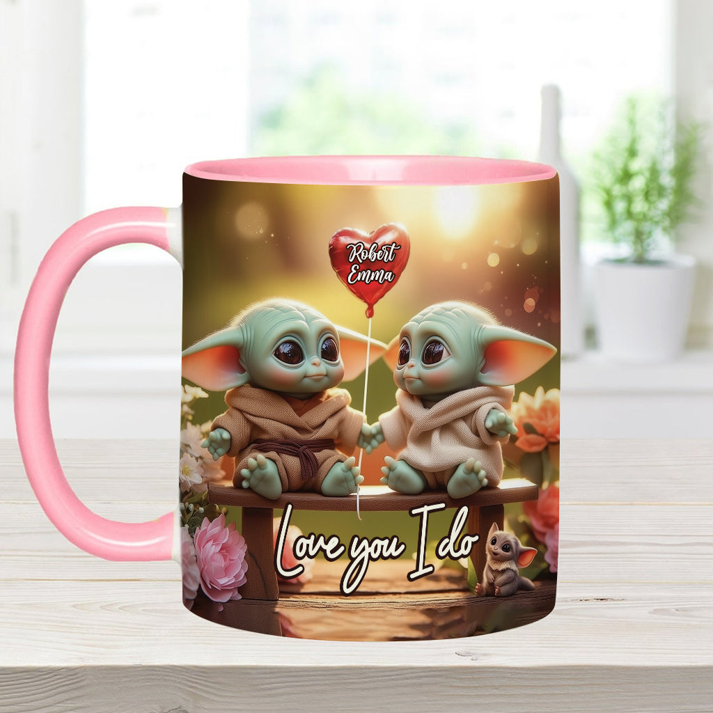 You & Me We Got This - Personalized The Force Accent Mug