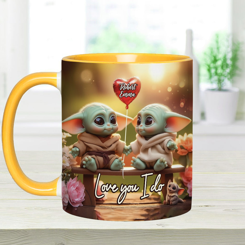 You & Me We Got This - Personalized The Force Accent Mug