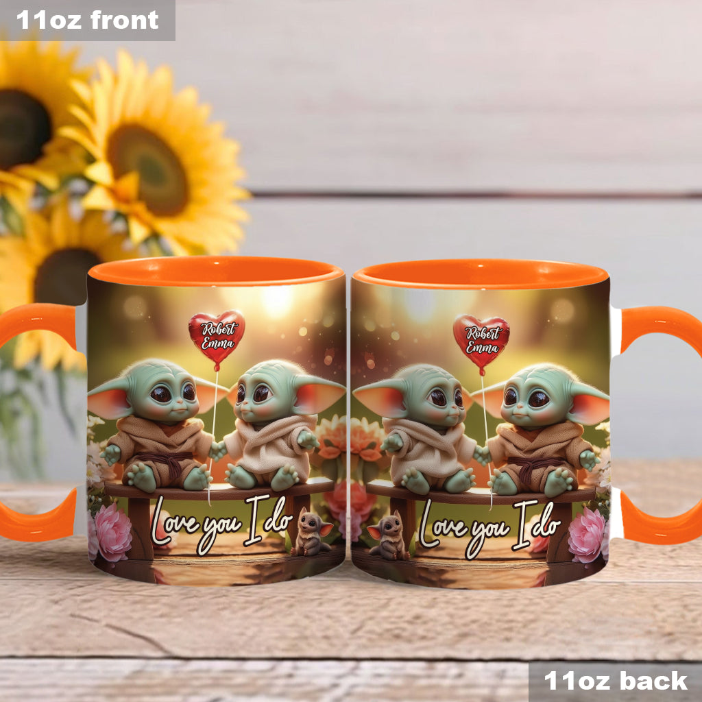 You & Me We Got This - Personalized The Force Accent Mug