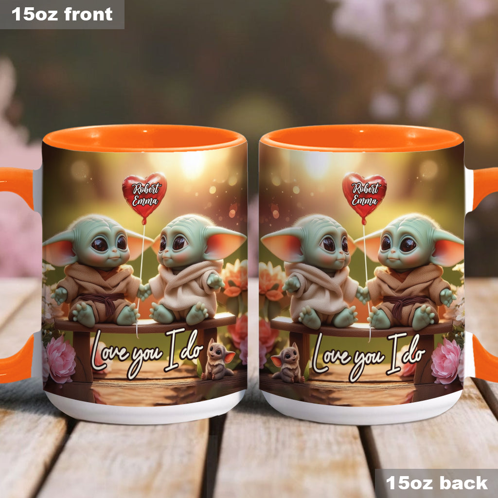You & Me We Got This - Personalized The Force Accent Mug