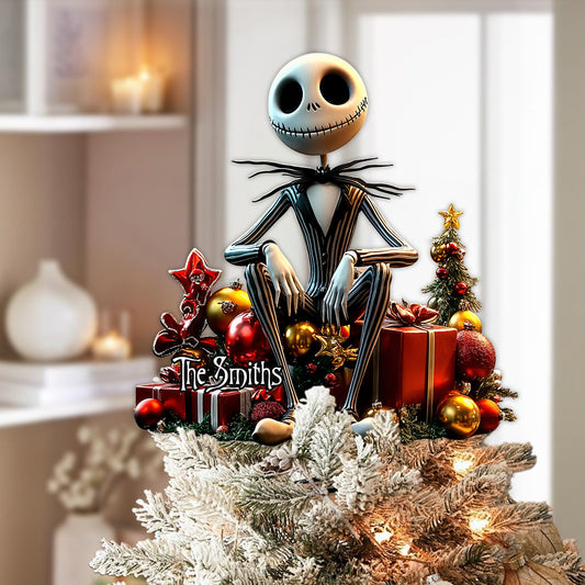 Merry Christmas - Personalized Nightmare Tree Topper