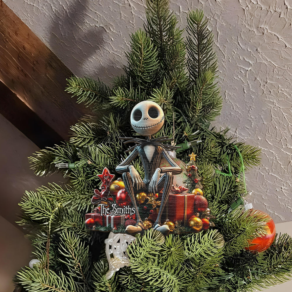 Merry Christmas - Personalized Nightmare Tree Topper