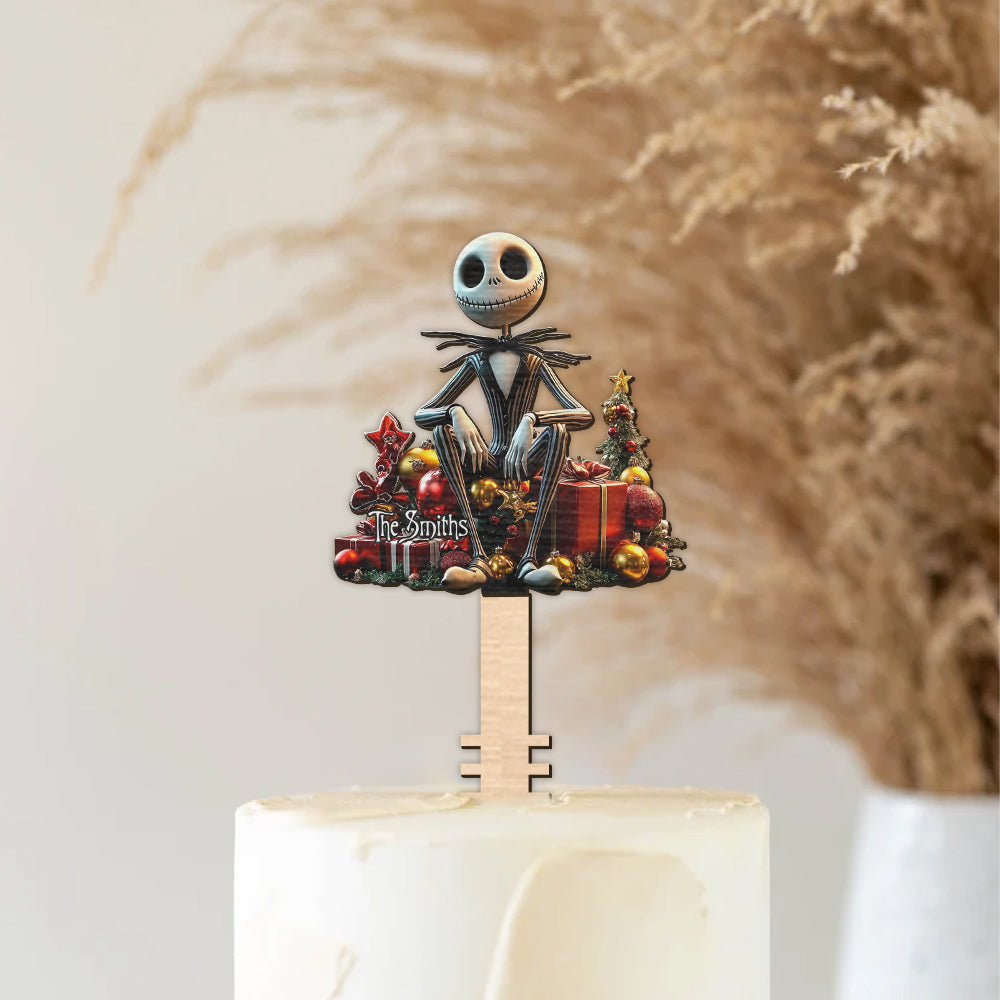 Merry Christmas - Personalized Nightmare Tree Topper