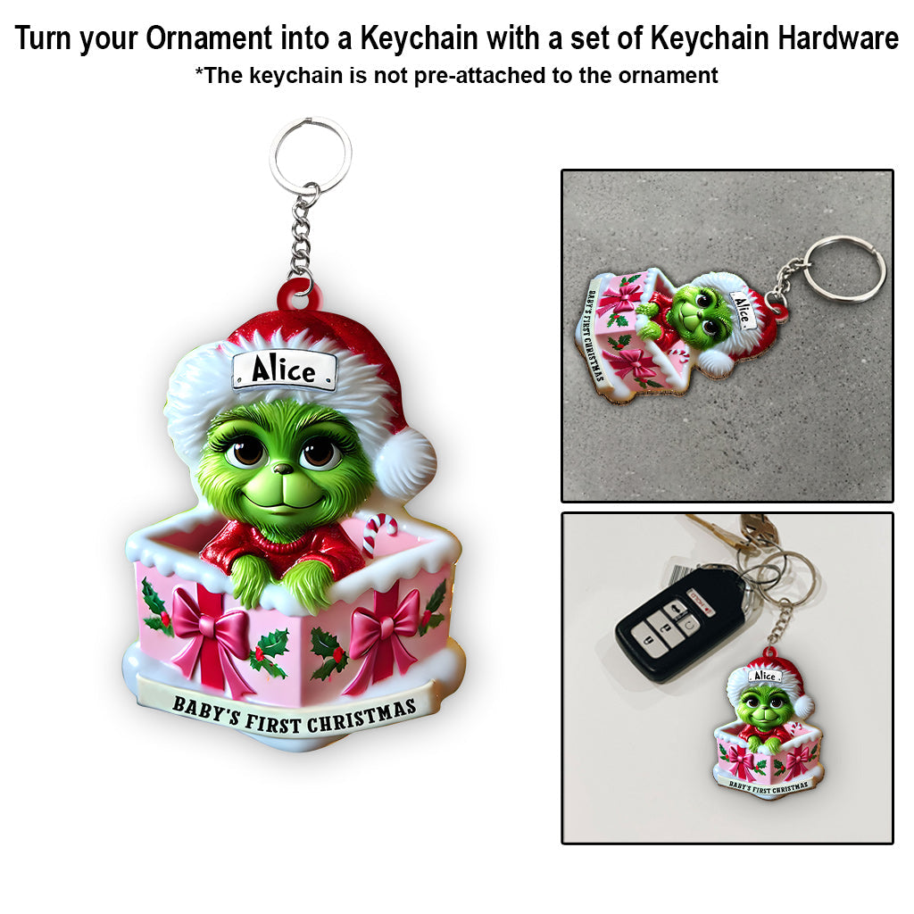 Cute Baby - Personalized Family Ornament