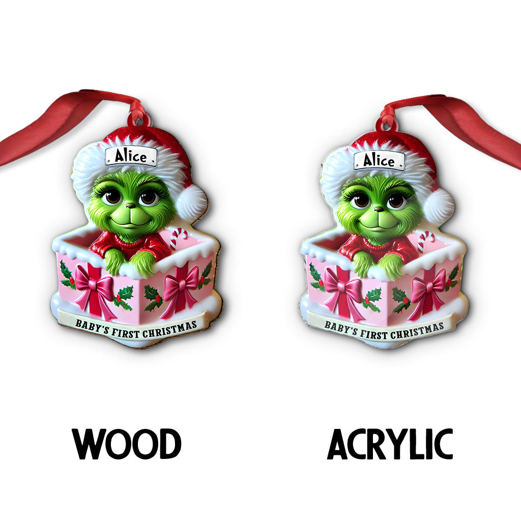 Cute Baby - Personalized Family Ornament