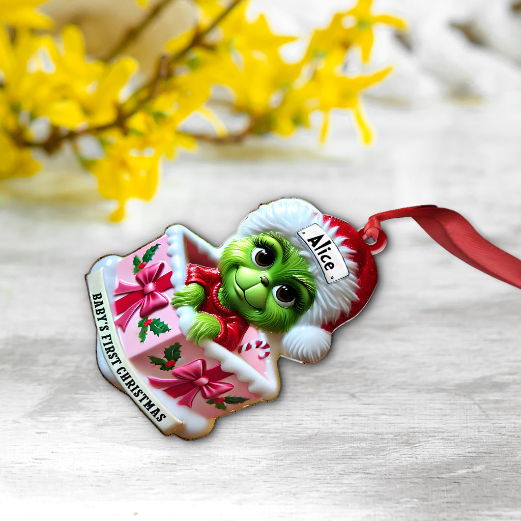 Cute Baby - Personalized Family Ornament