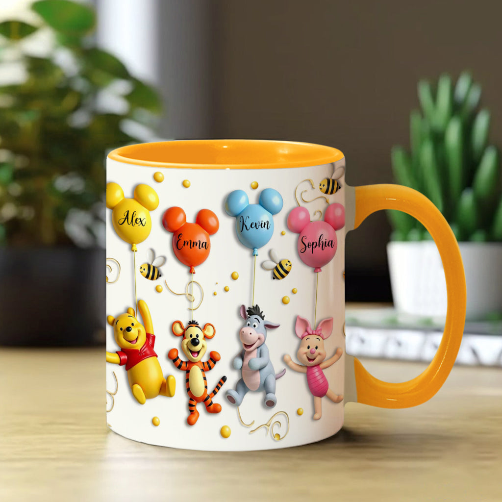 Mama Bear - Personalized Mouse Accent Mug