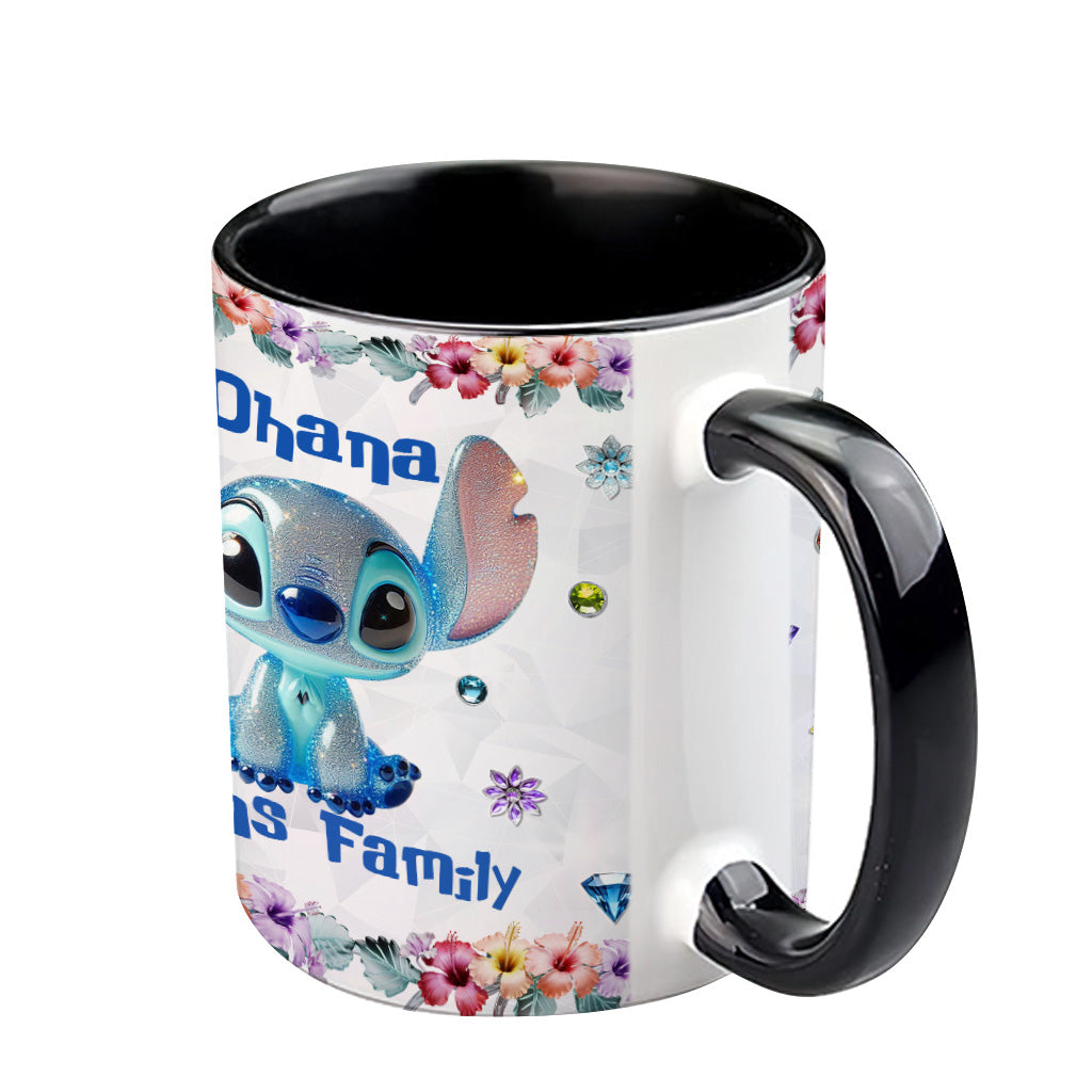Ohana Means Family - Personalized Ohana Accent Mug