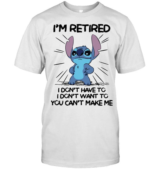 I'm Retired Ohana T-shirt & Hoodie 0624