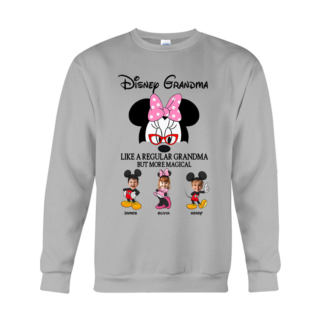 Mouse Ear Grandma - Personalized Mouse T-shirt And Hoodie