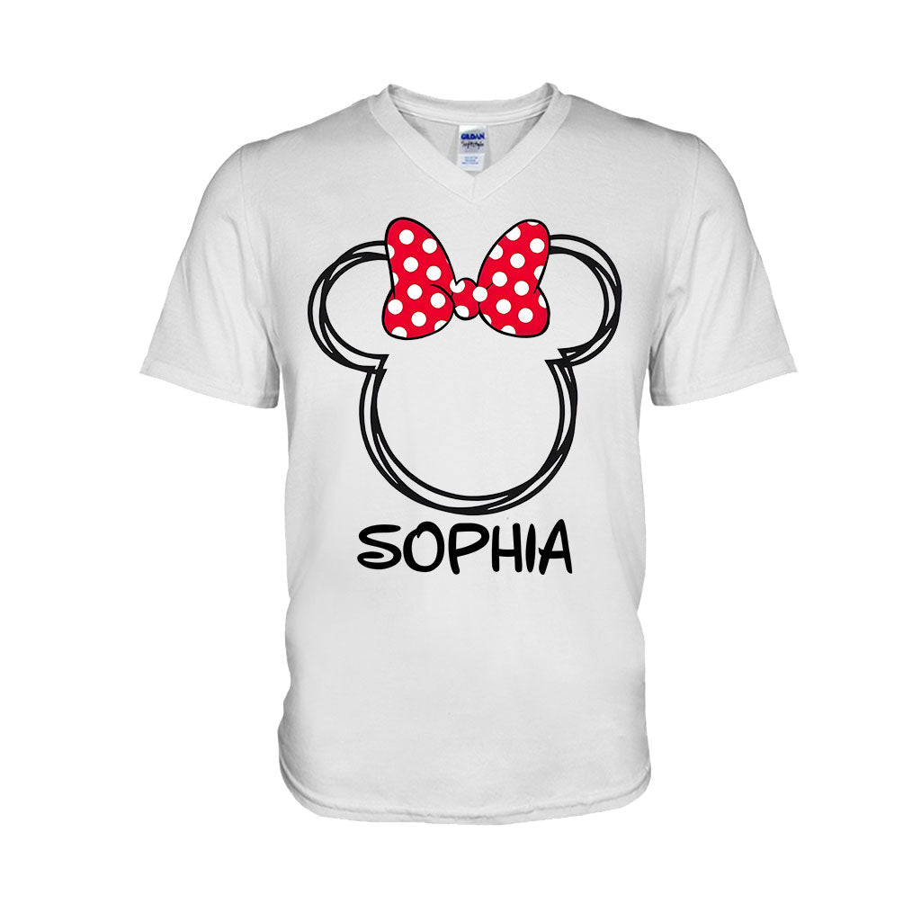 Mouse Couple - Personalized Mouse T-shirt And Hoodie