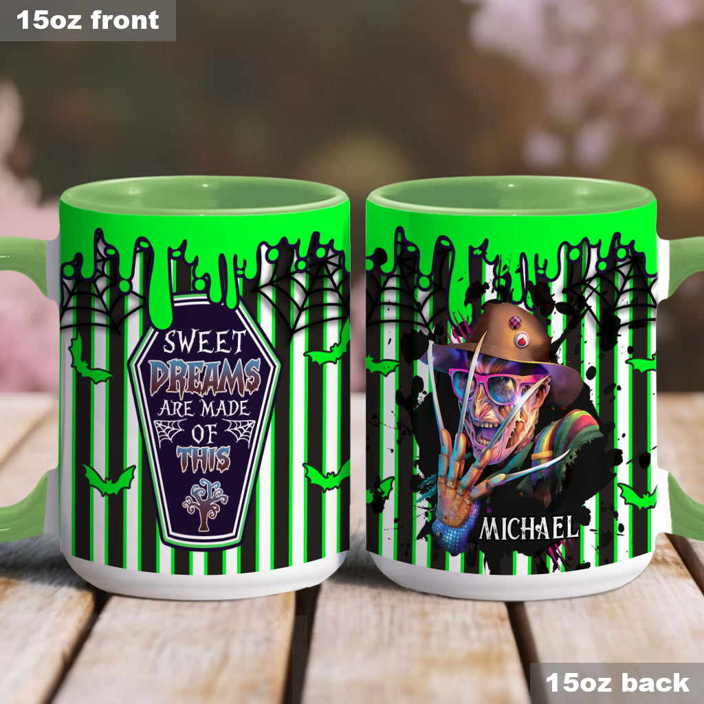 Sweet Dreams Are Made Of This - Personalized Sweet Dreams Accent Mug