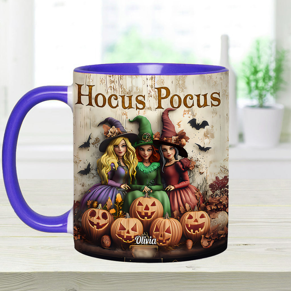 The Sanderson Sisters - Personalized Three Witches Accent Mug