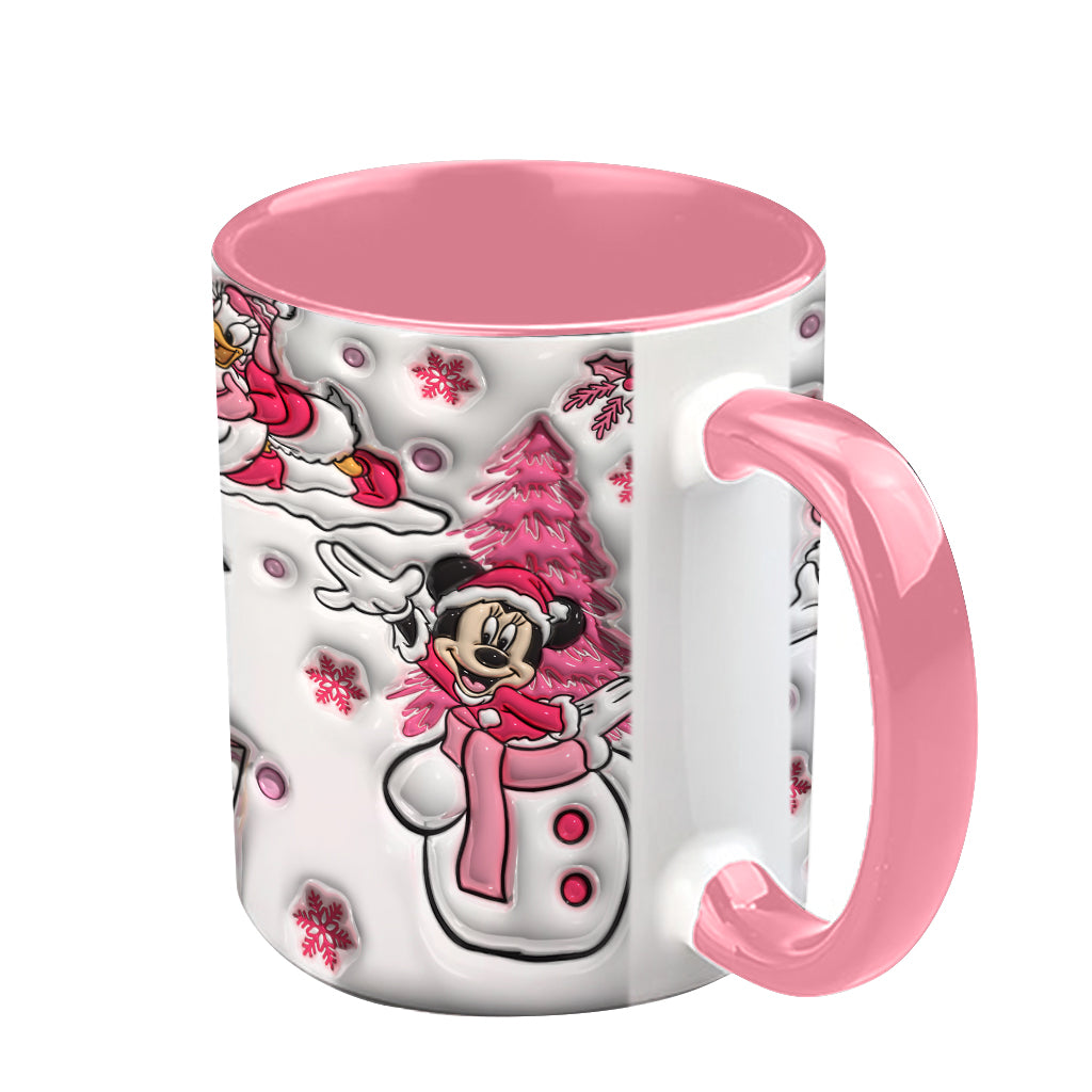 Let It Snow - Personalized Mouse Accent Mug