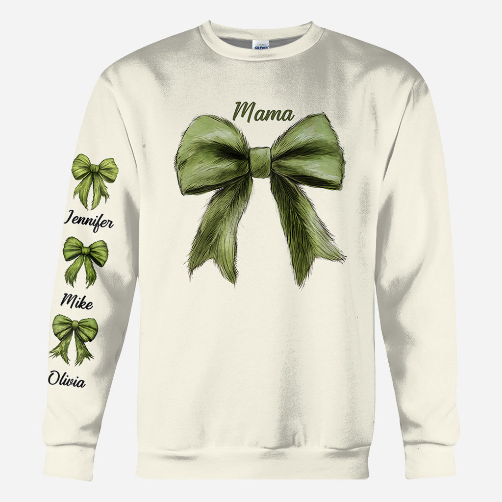 Mama Christmas - Personalized Mother All Over Shirt
