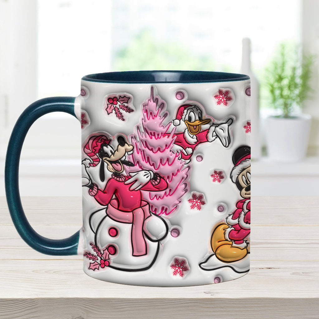 Let It Snow - Personalized Mouse Accent Mug