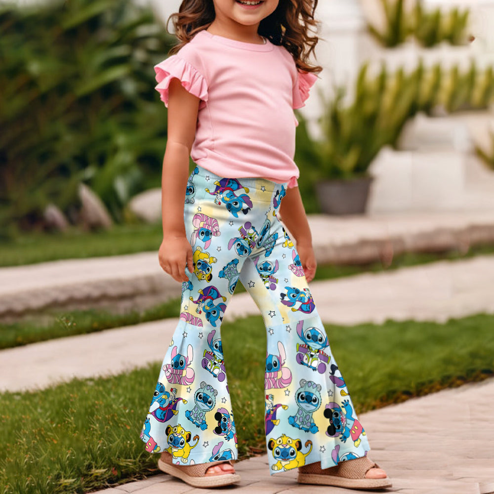 Cute Monsters - Ohana Kid Flare Leggings