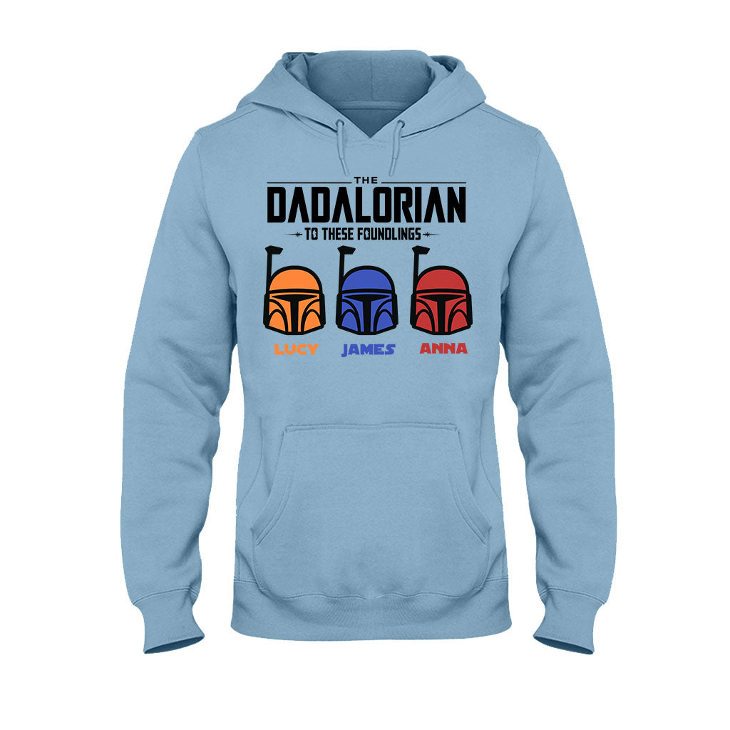 The Dadalorian Mamalorian To These Foundlings - Personalized The Force T-shirt And Hoodie