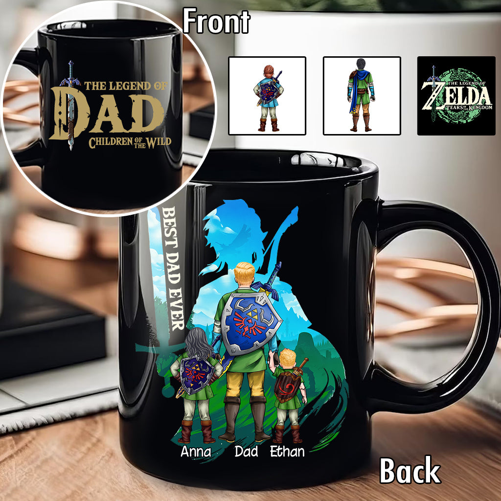 Legend Of Dad - Personalized The Hero's Legend Mug