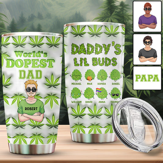 Dopest Dad Ever - Personalized Father Tumbler