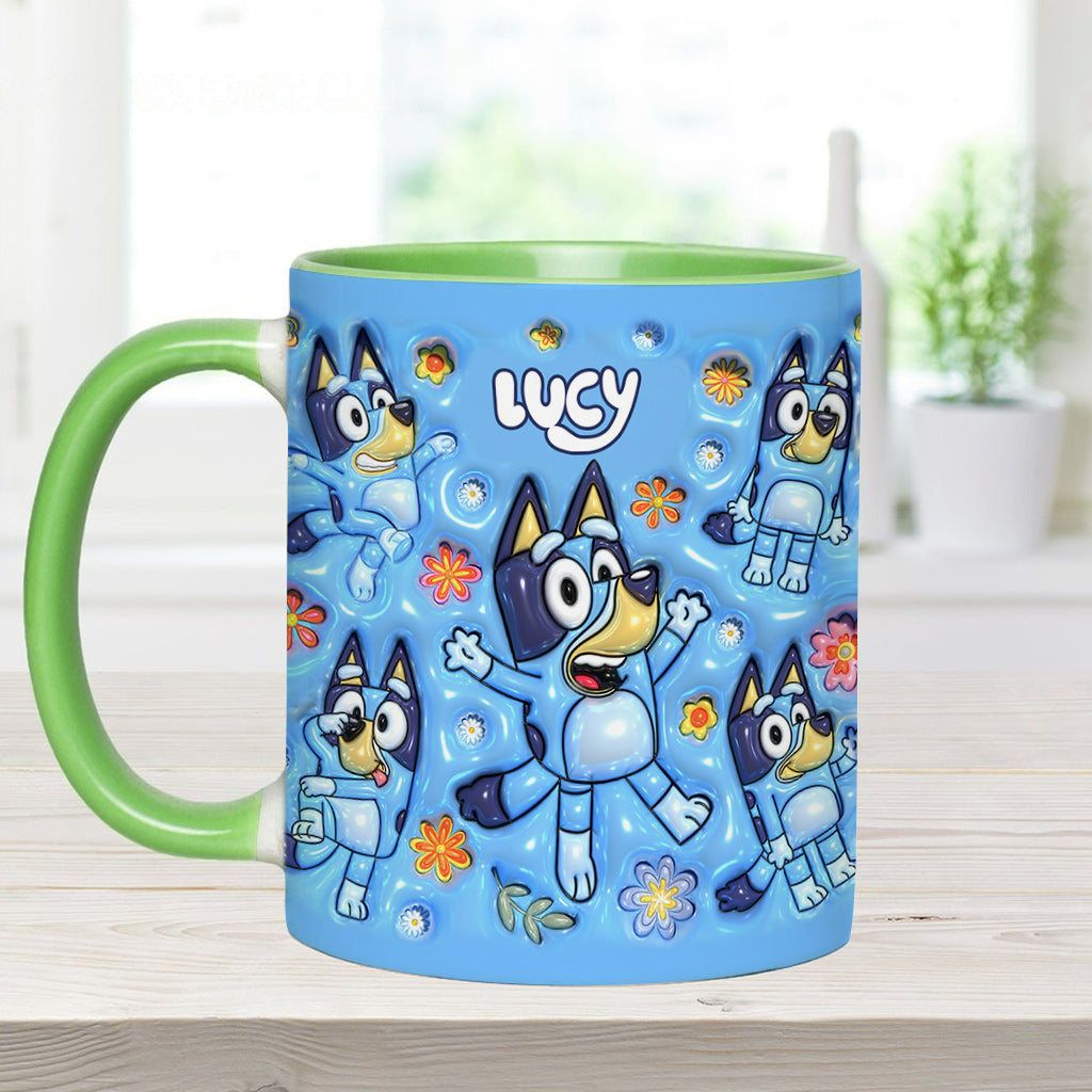 Cool Dog - Personalized Mouse Accent Mug