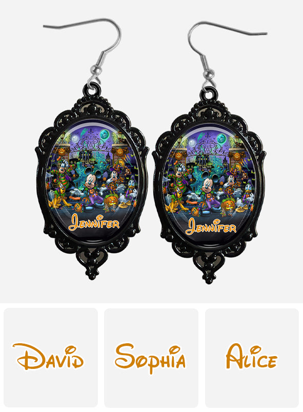 Welcome Foolish Mortals - Personalized Mouse Earrings