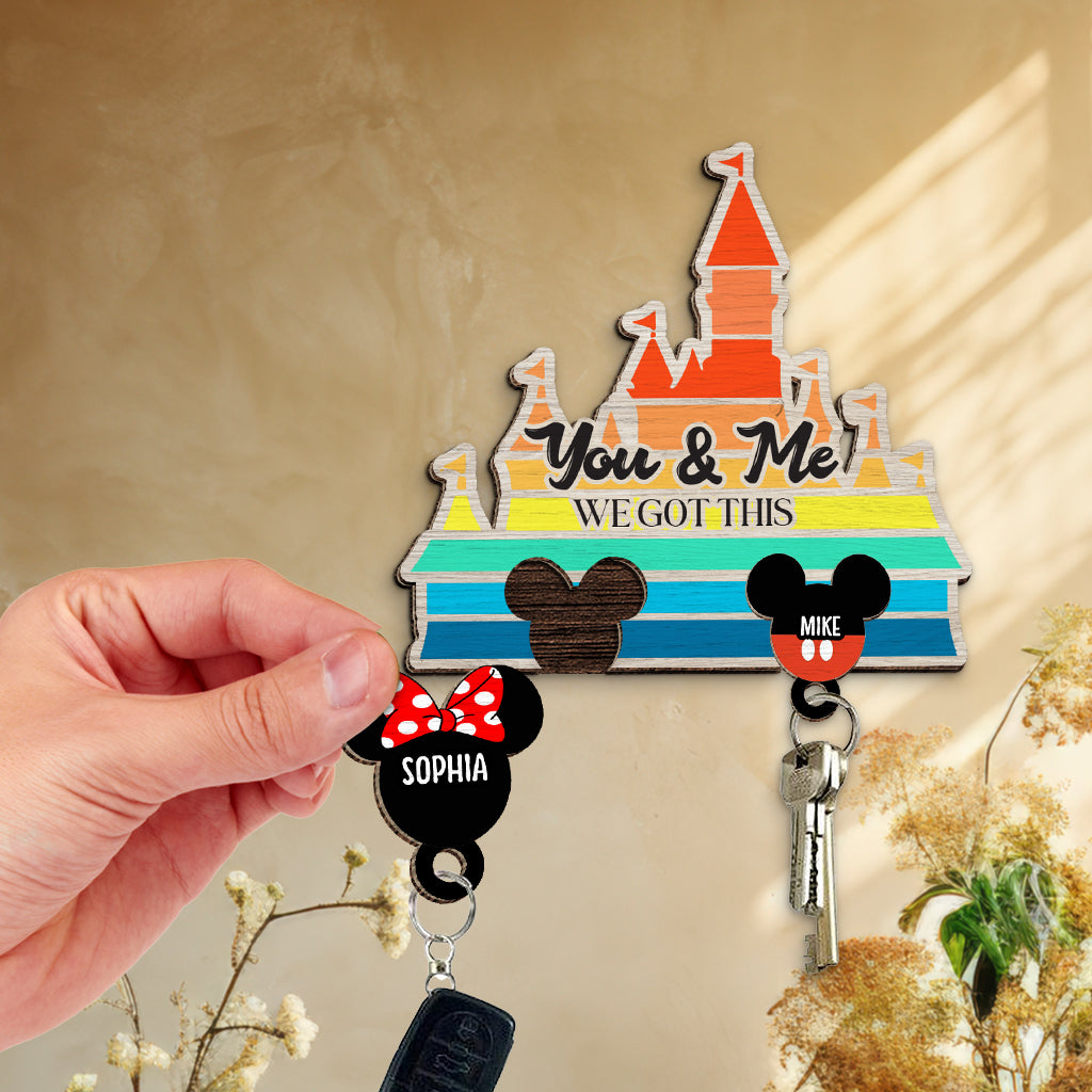 We Got This - Personalized Mouse Key Holder