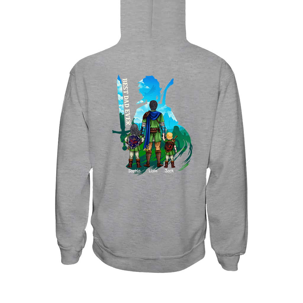The Legend Of Dad The Hero's Legend T-shirt And Hoodie