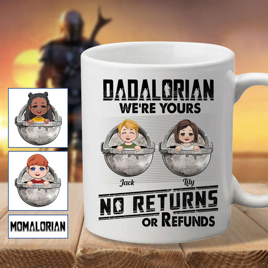 No Returns Or Refunds - Personalized The Force Mug