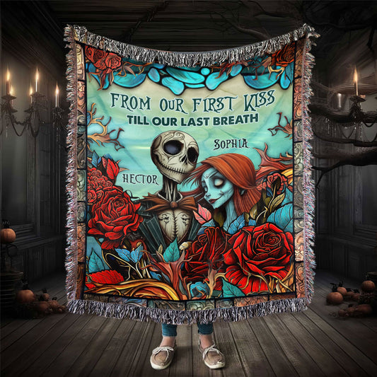 I See Your Scars - Personalized Nightmare Woven Blanket
