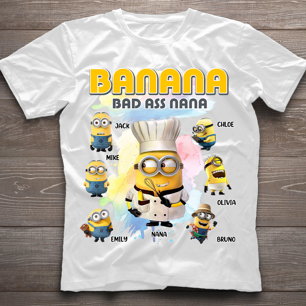 Banana Nana - Personalized Grandma T-shirt And Hoodie