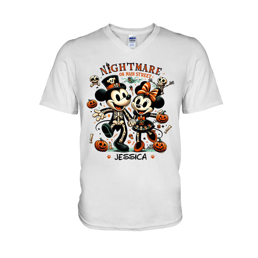 Nightmare On Main Street - Personalized Mouse T-shirt And Hoodie
