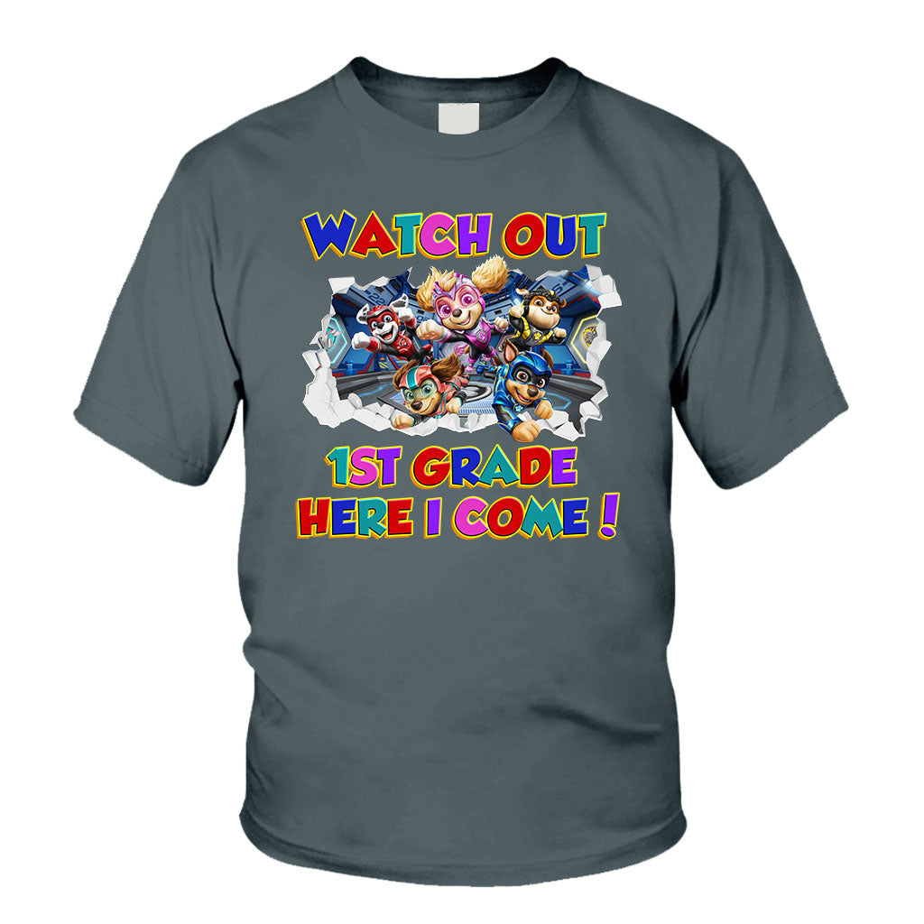 Watch Out Here I Come - Personalized Kid Kid T-Shirt