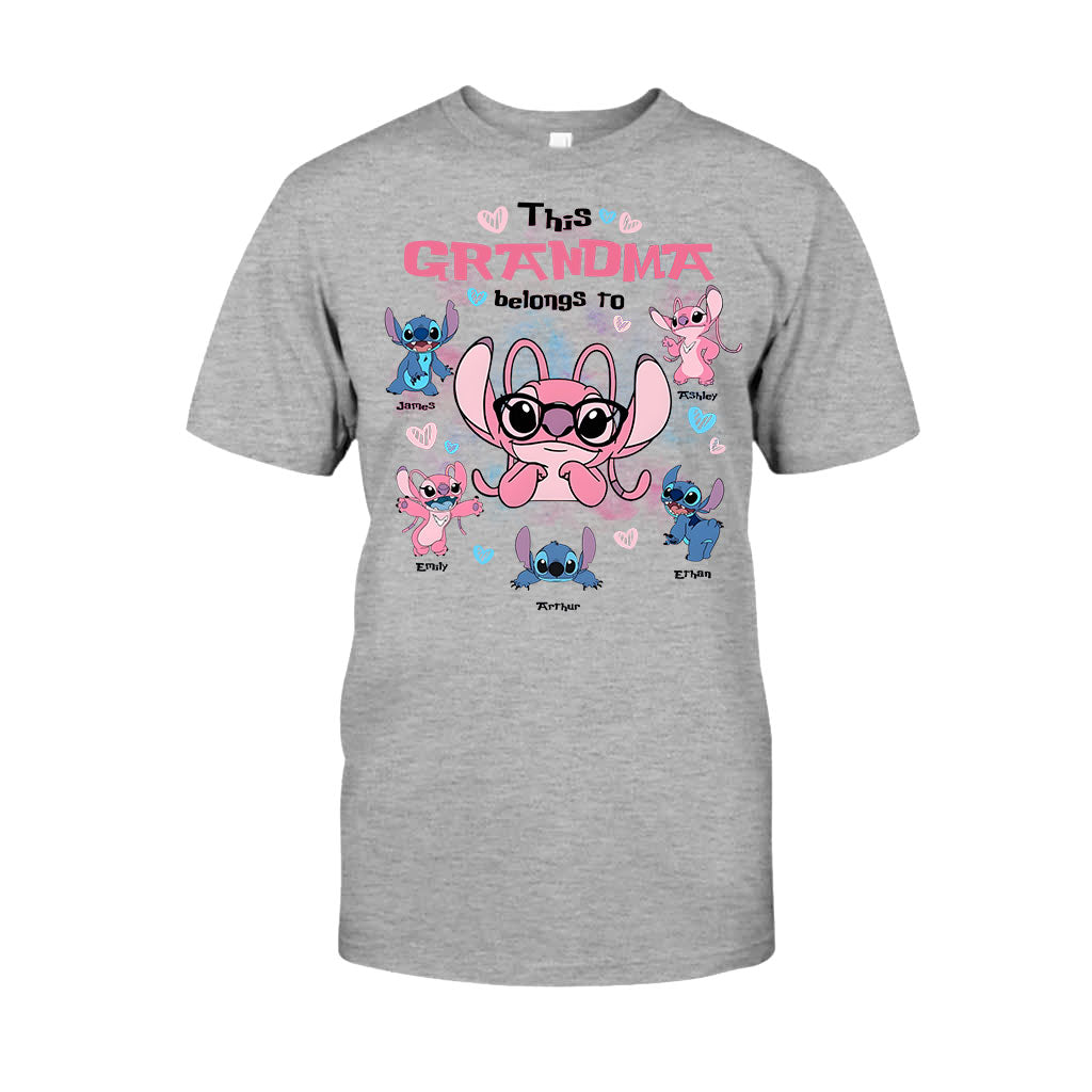 This Grandma Belongs To Custom Any Title - Personalized Mouse T-shirt And Hoodie