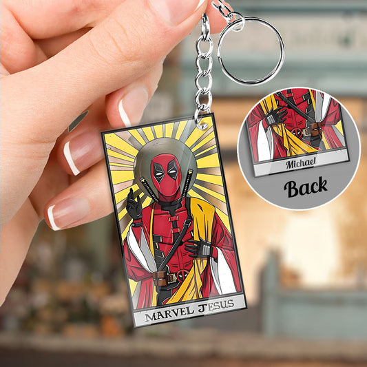 Superheoro God - Personalized The Psychopath Keychain