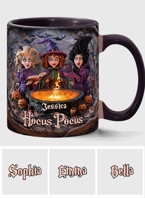 The Sanderson Sisters - Personalized Three Witches Accent Mug