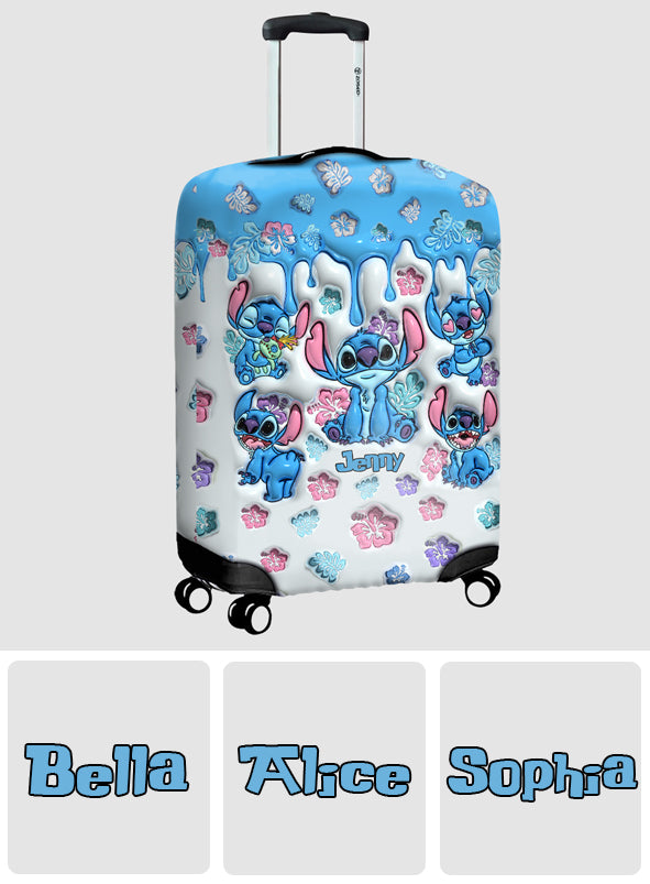 Ohana Means Family - Personalized Ohana Luggage Cover