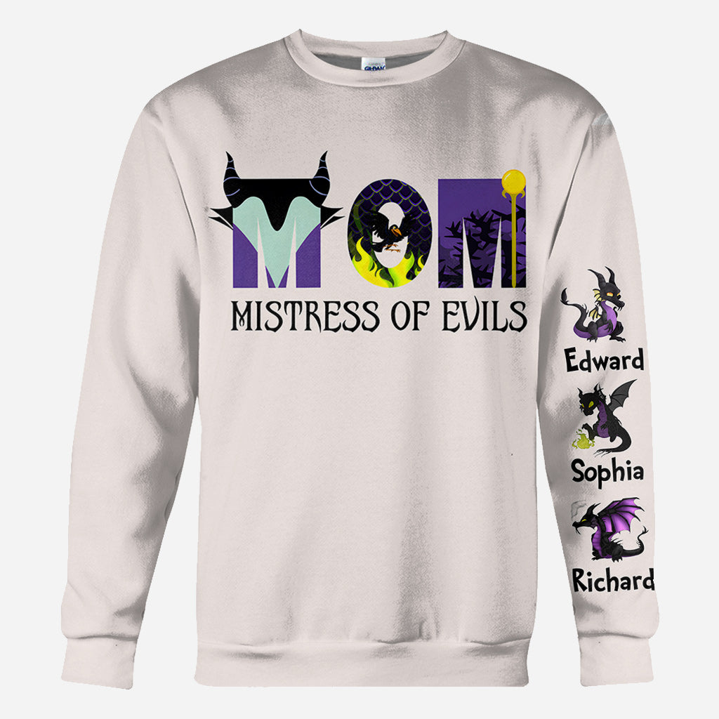 Mistress Of Evils - Personalized Mouse All Over Shirt