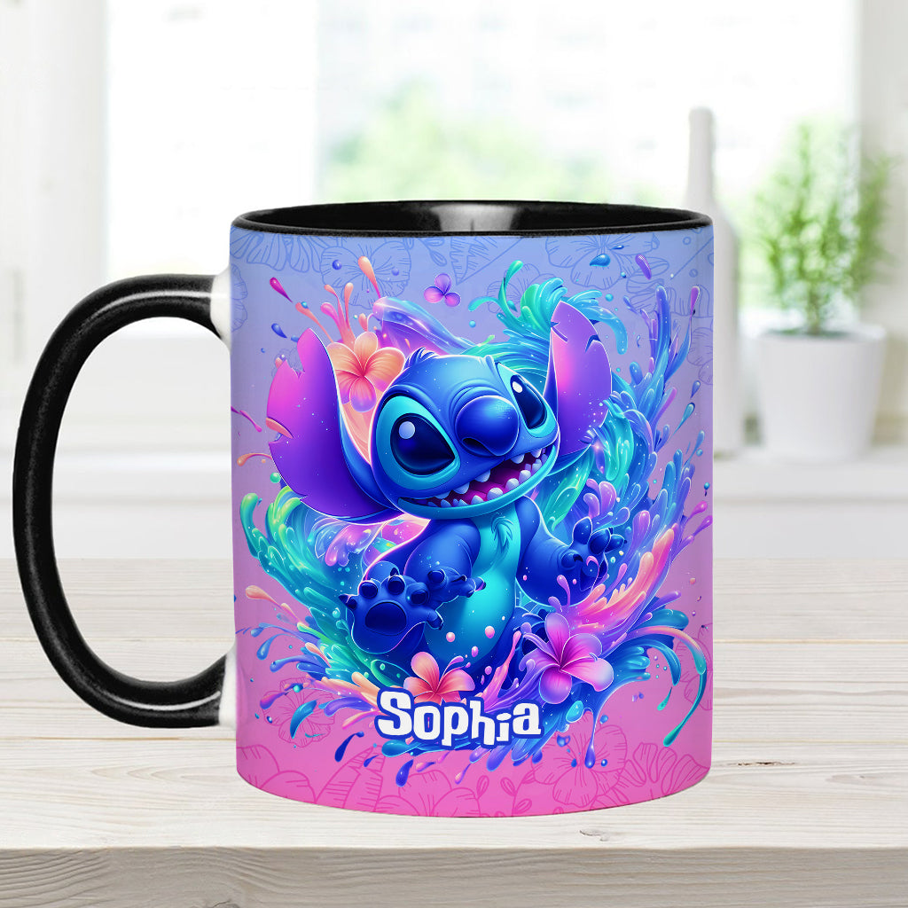 Ohana Means Family - Personalized Ohana Accent Mug