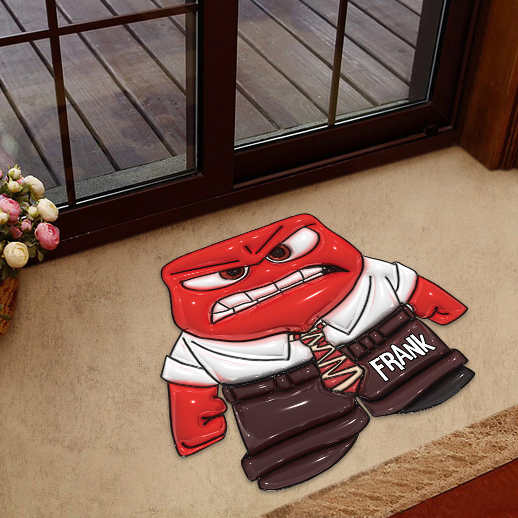 Every Emotion Is Valid - Personalized Shaped Doormat