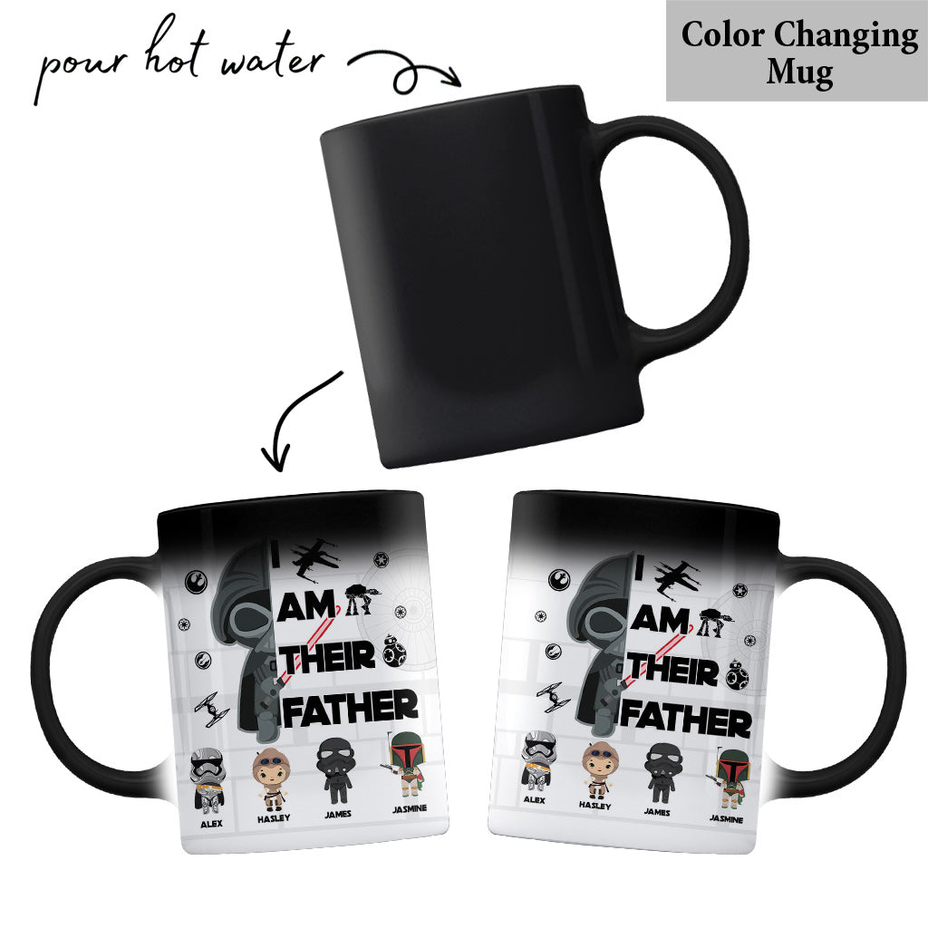 I Am Their Father - Personalized The Force Mug