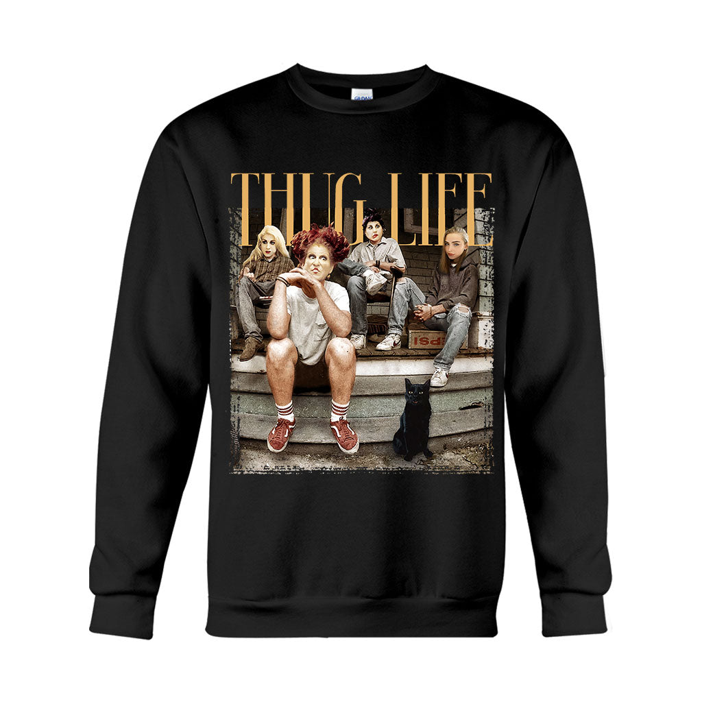 Thug Life Bad Witches - Personalized Three Witches T-shirt And Hoodie
