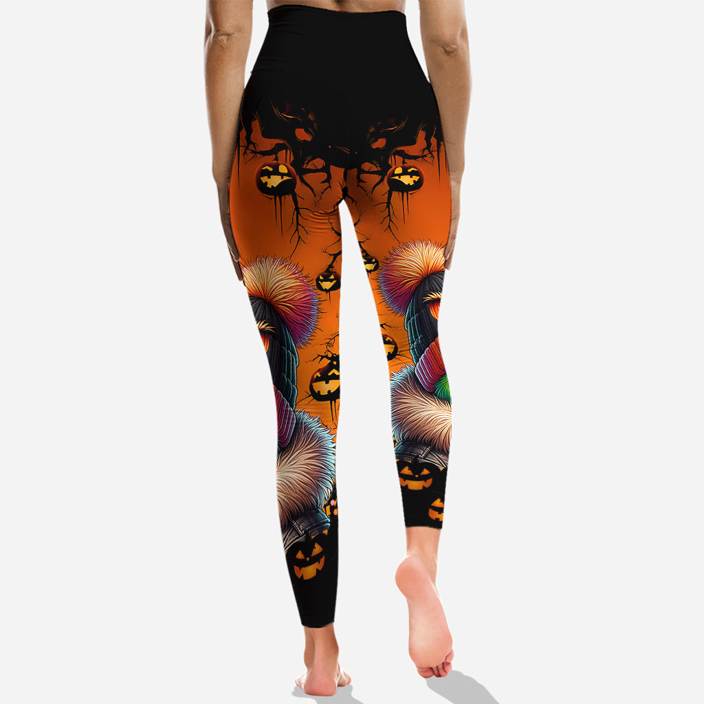 Green Halloween - Personalized Stole Christmas Hoodie and Leggings